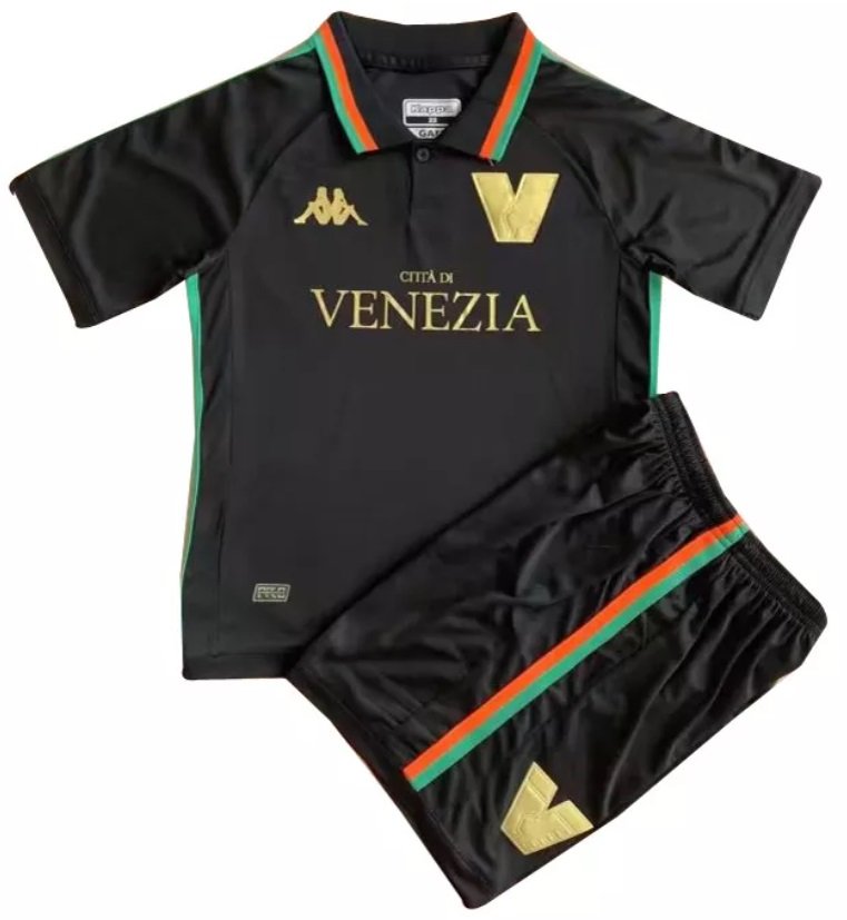 Kit infantil I Venezia FC 2022 2023 Kappa oficial 